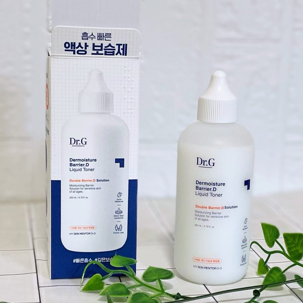 ザモイスチャーバリアDリキッドトナー/Dr.G/化粧水を使ったクチコミ(6枚目)