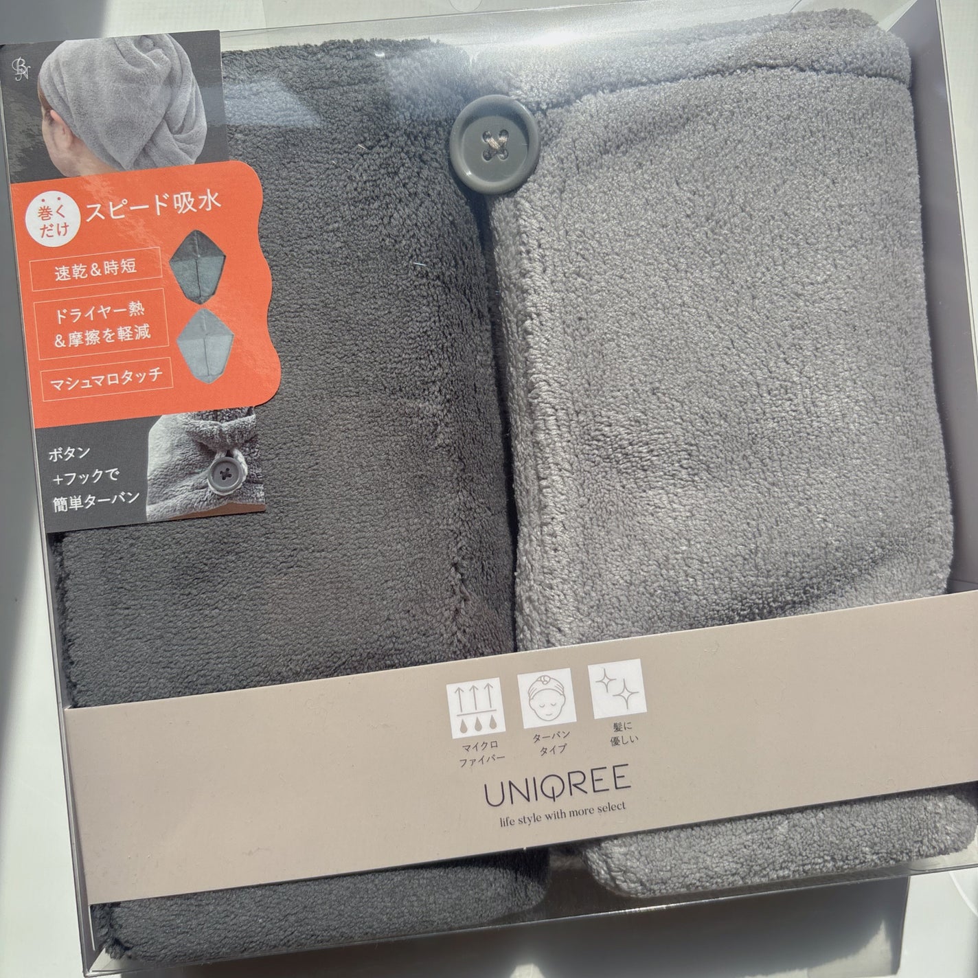 Uniqree Dry Haircap ユニークリードライヘアキャップ/ビー・エヌ/ヘアケアグッズを使ったクチコミ(4枚目)