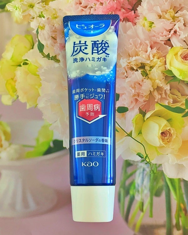 ピュオーラ 炭酸ハミガキ【医薬部外品】/ピュオーラ/歯磨き粉を使ったクチコミ(2枚目)