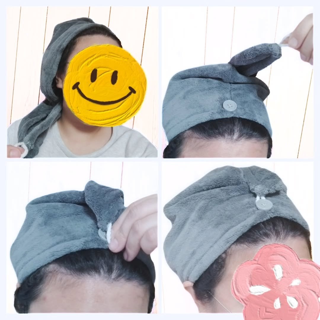 Uniqree Dry Haircap ユニークリードライヘアキャップ/ビー・エヌ/ヘアケアグッズを使ったクチコミ(3枚目)