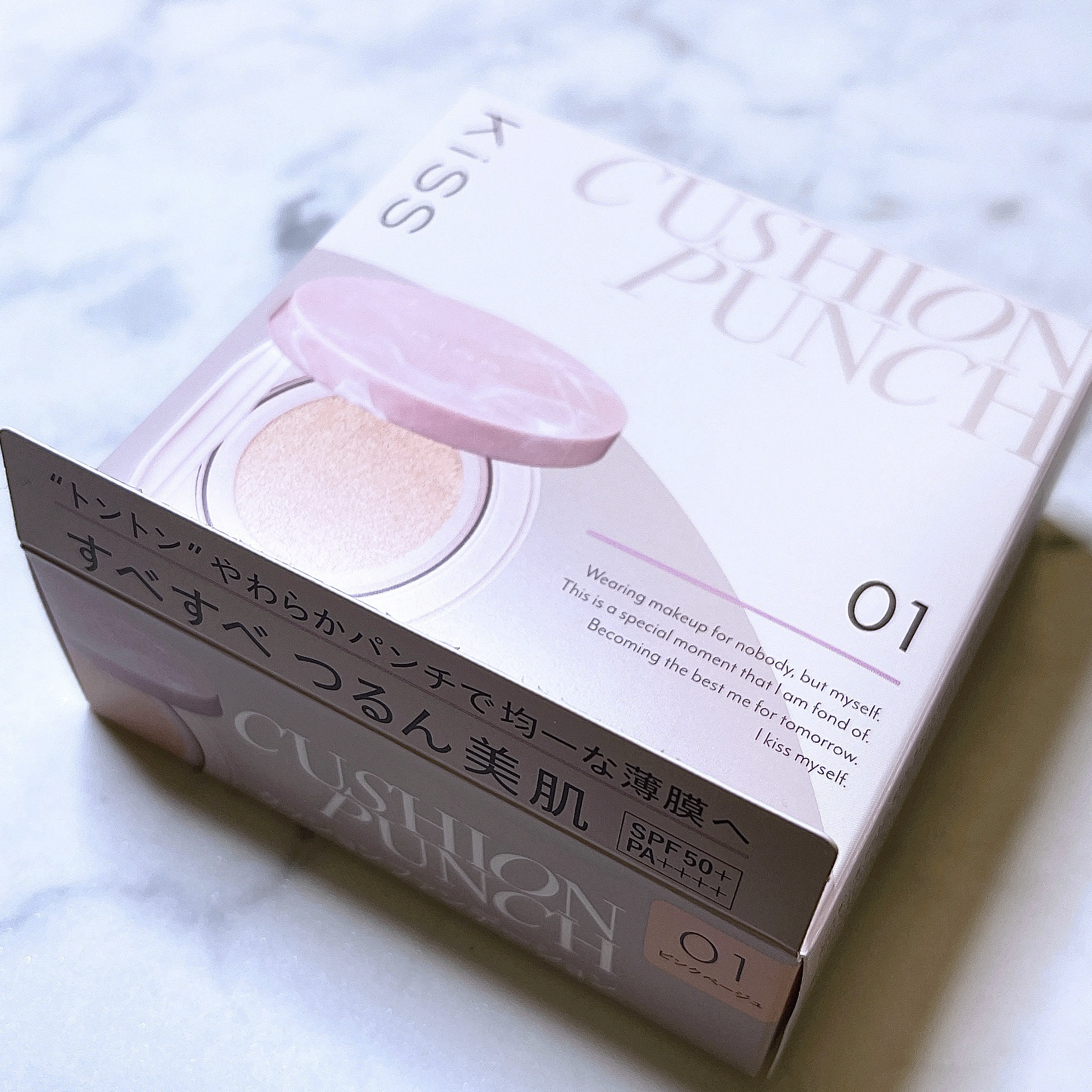 キス クッションパンチ/KiSS/クッションファンデーションを使ったクチコミ（2枚目）