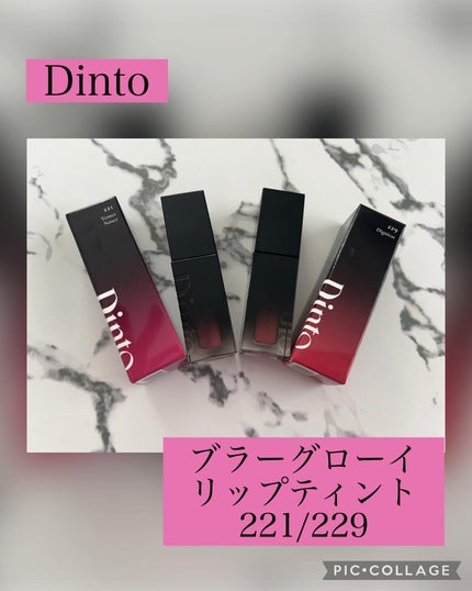 ブラーグロイリップティント/Dinto/リップティントを使ったクチコミ(1枚目)