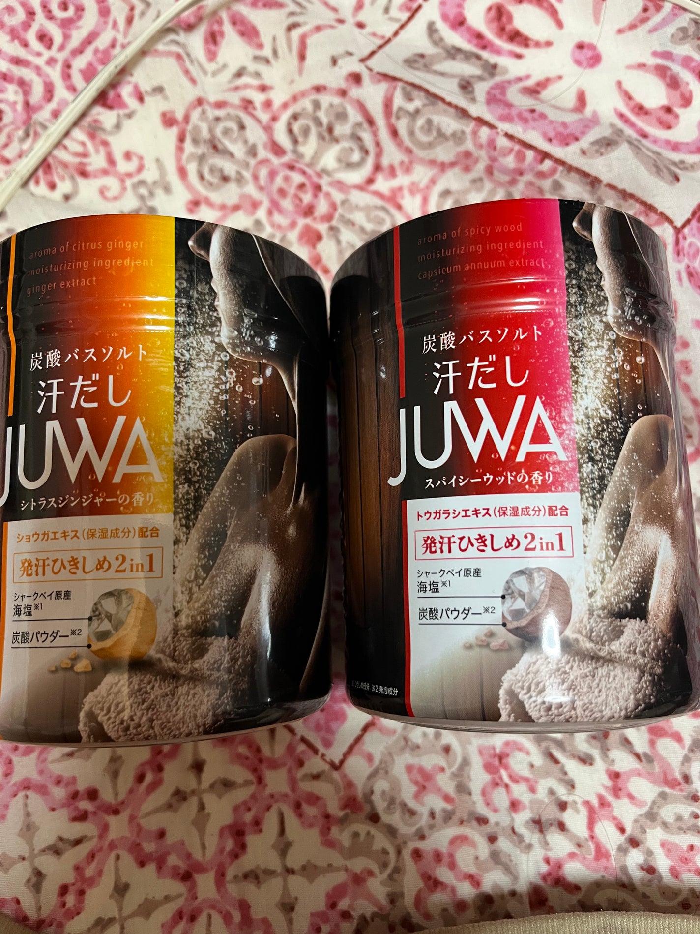 汗だしJUWA シトラスジンジャーの香り/白元アース/無機塩系入浴剤を使ったクチコミ(1枚目)