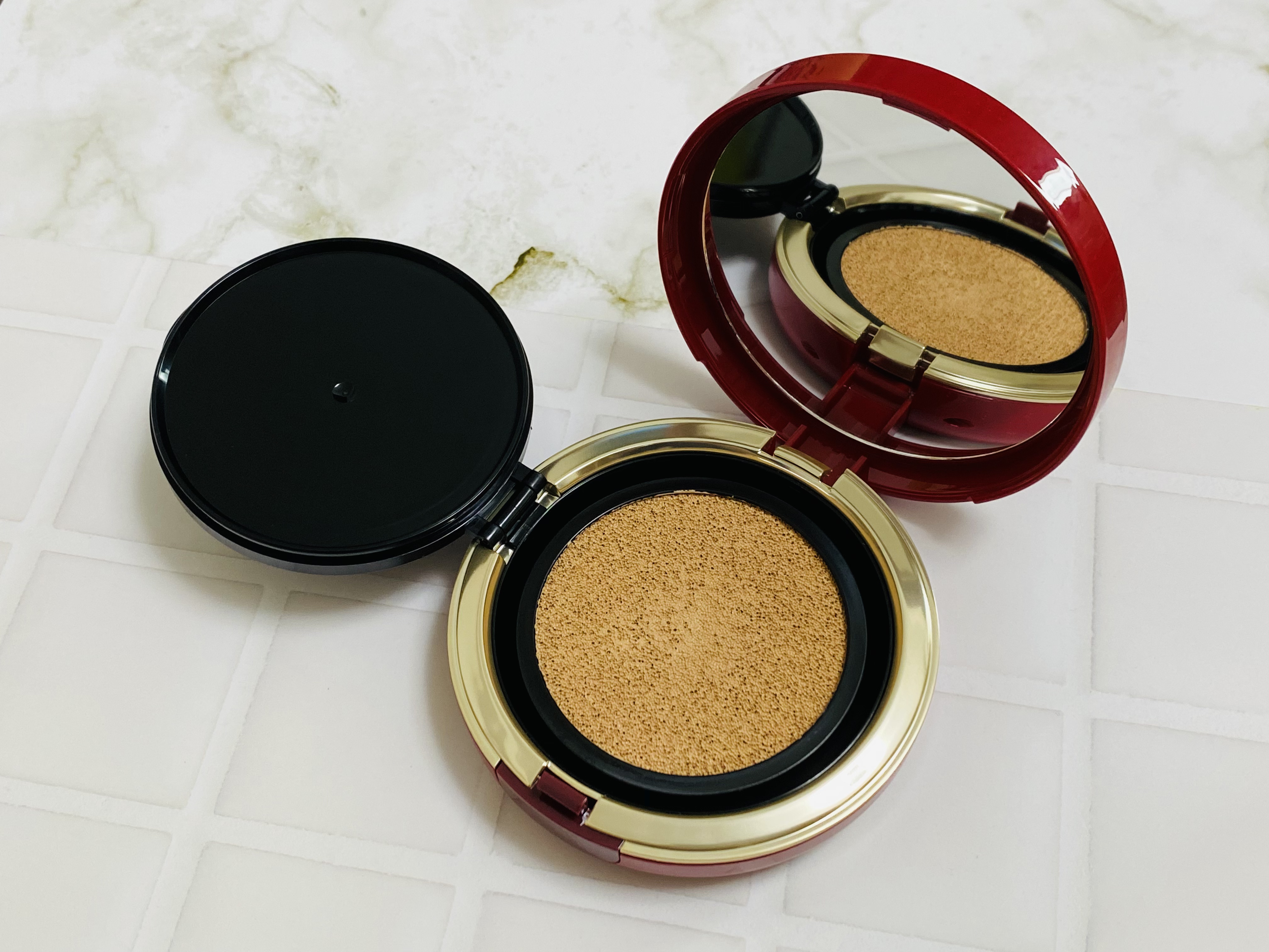 インテグレート プロフィニッシュクッション/インテグレート/クッションファンデーションを使ったクチコミ（3枚目）