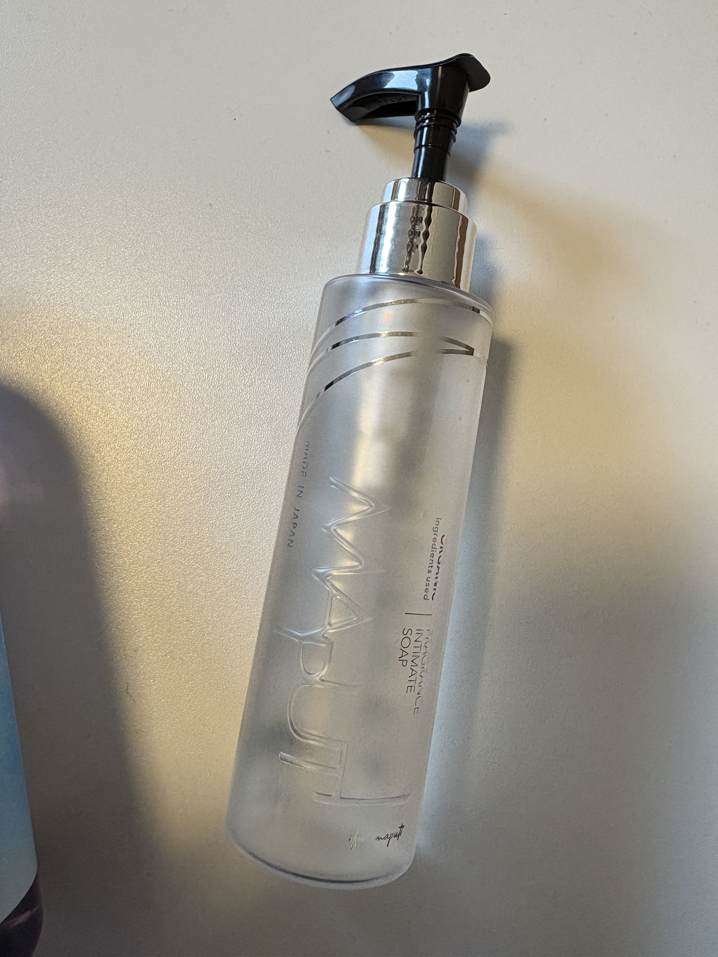 オーガニックフレグランスインティメイトソープ MAPUTI/MAPUTI/デリケートゾーンケアを使ったクチコミ（1枚目）