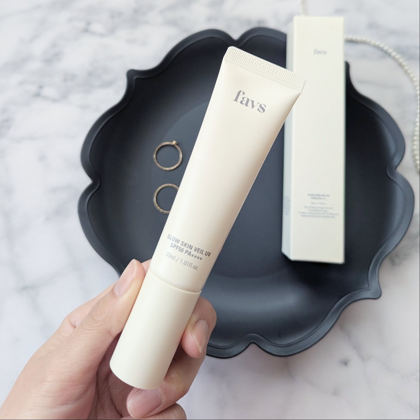 グロウスキンヴェール UV/favs/日焼け止めローションを使ったクチコミ（2枚目）