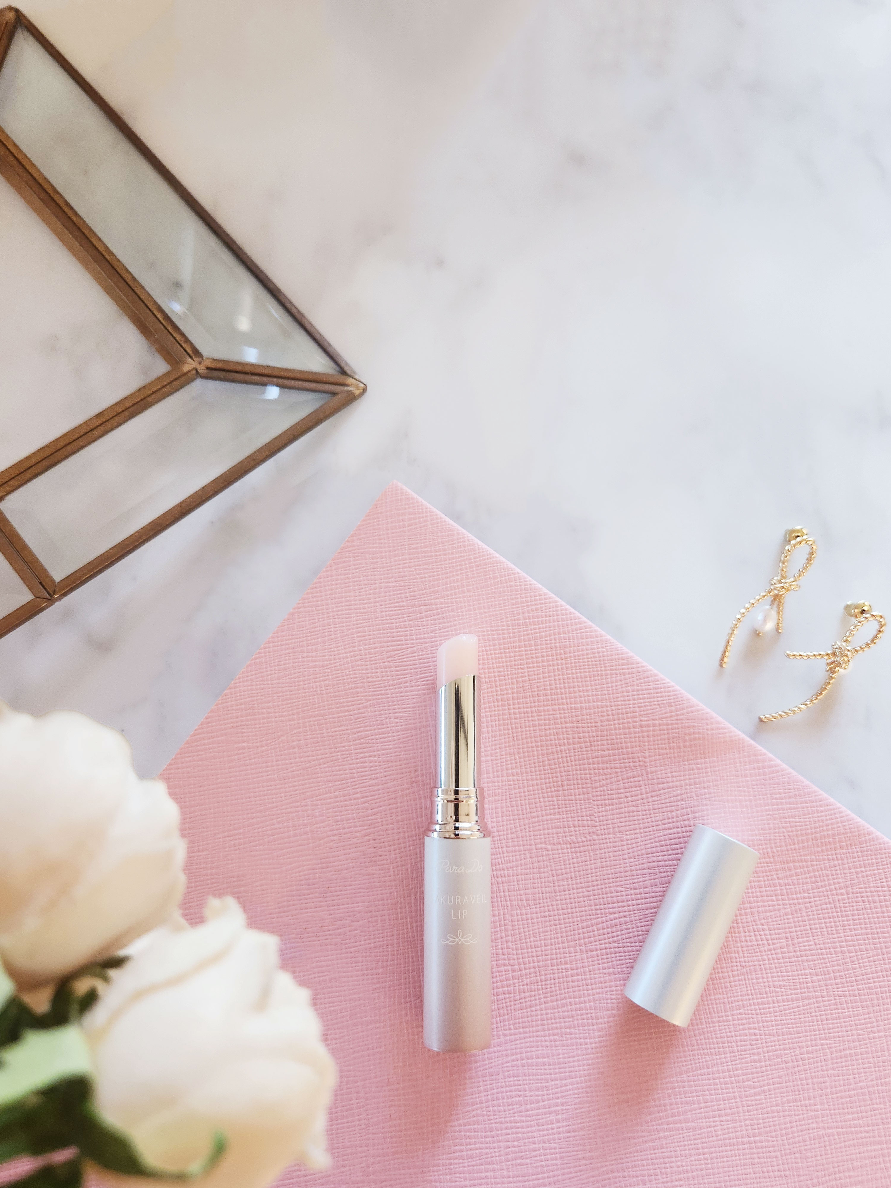 サクラヴェールリップ/パラドゥ/リップクリームを使ったクチコミ（2枚目）