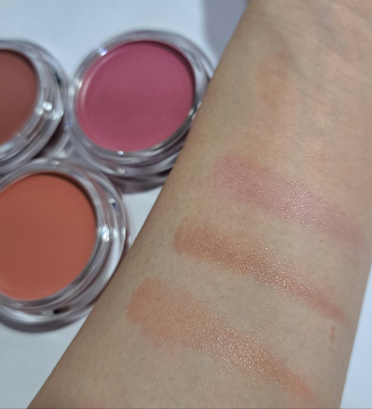 ネーミング ソフティクリームブラッシュ/NAMING./ジェル・クリームチークを使ったクチコミ(3枚目)