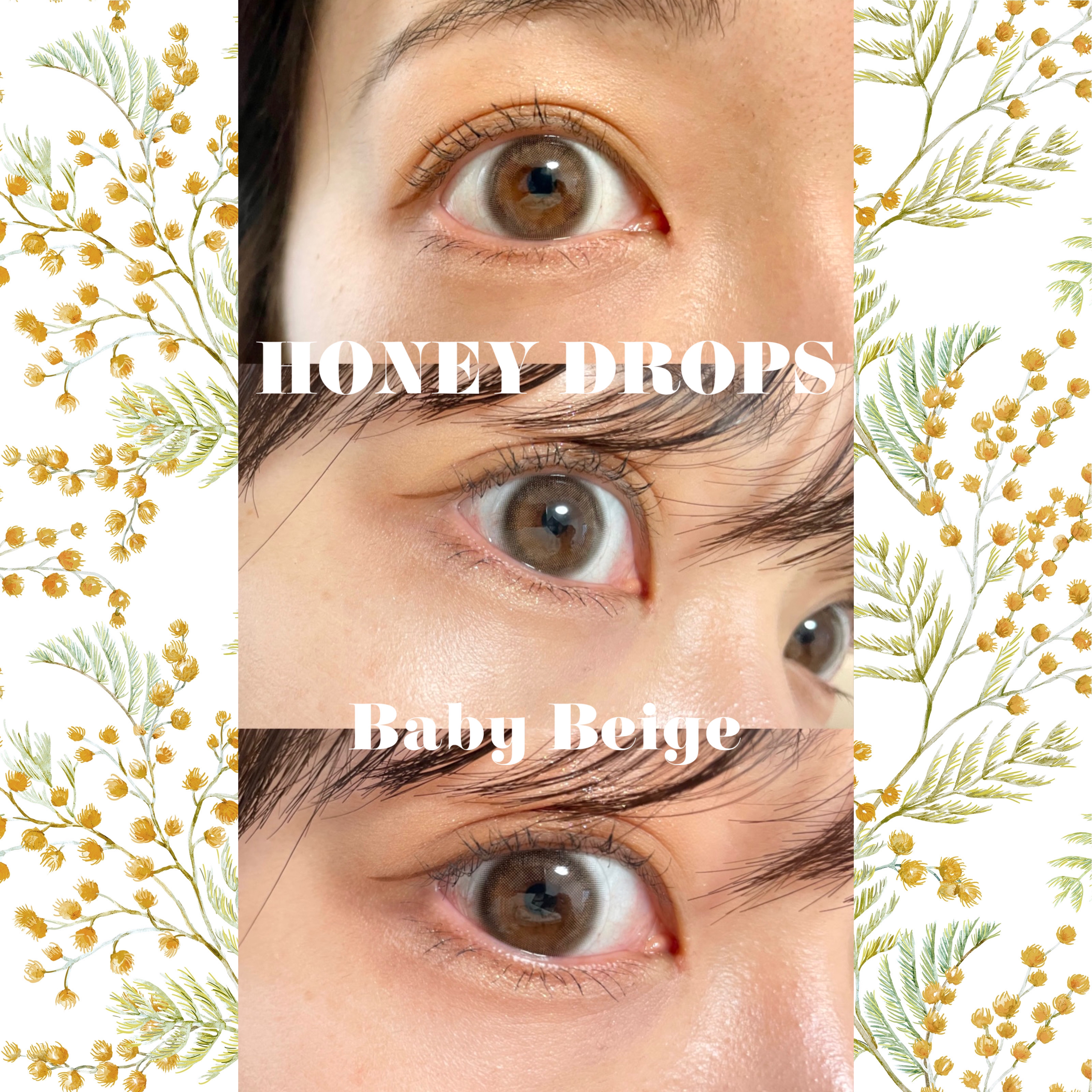 HoneyDrops 1day 15.0mm/HONEY DROPS/ワンデー（１DAY）カラコンを使ったクチコミ（1枚目）