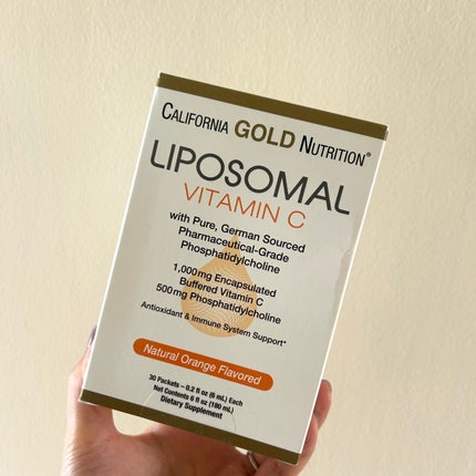 リポソーム ビタミンC/CALIFORNIA GOLD NUTRITION/健康サプリメントを使ったクチコミ(2枚目)