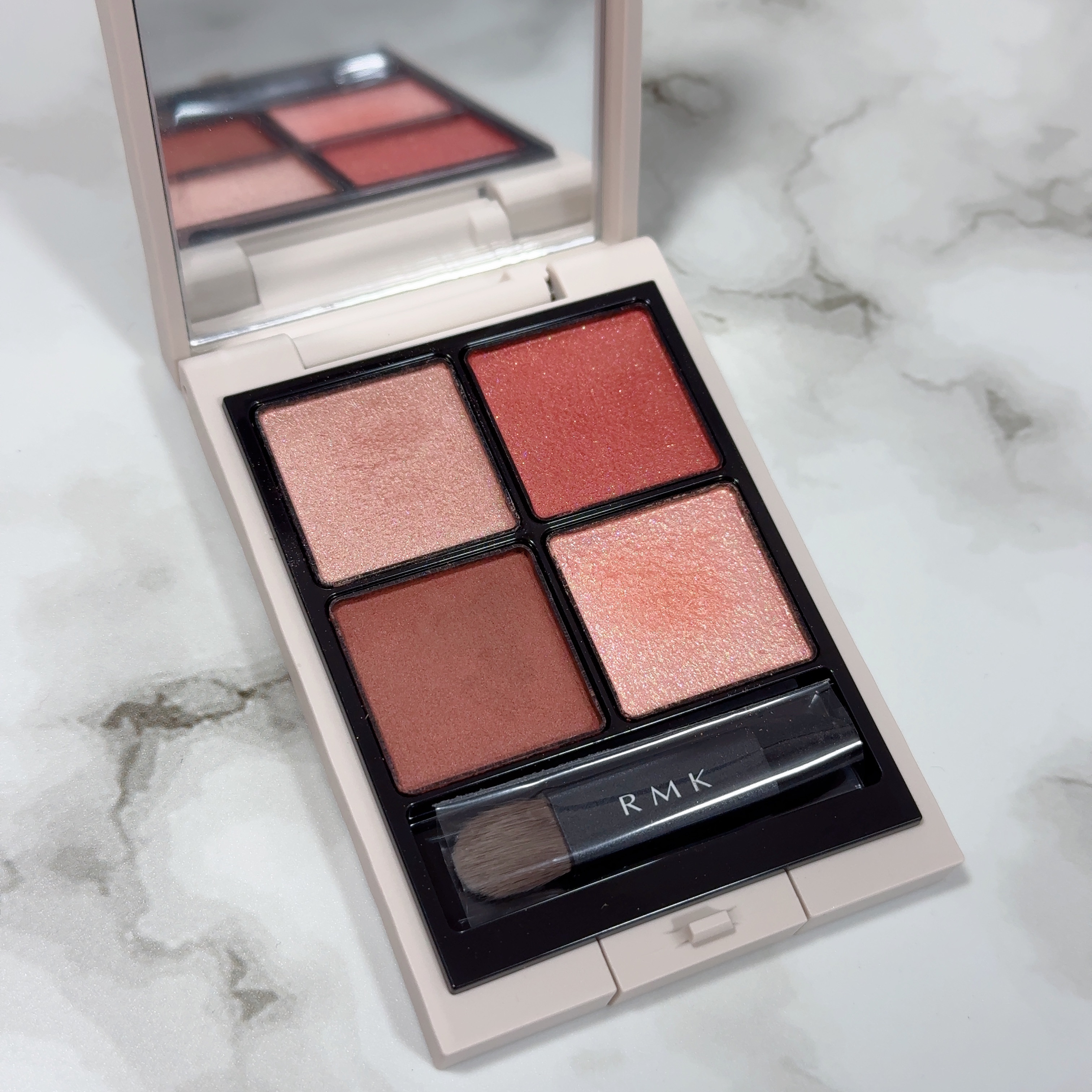 RMK シンクロマティック アイシャドウパレット/RMK/アイシャドウパレットを使ったクチコミ（2枚目）
