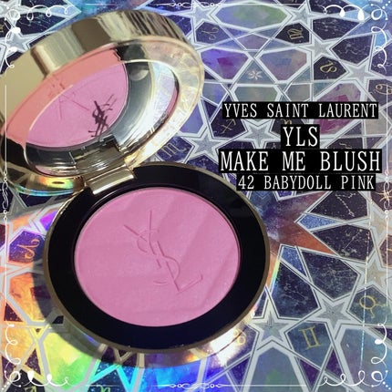 YSL メイクミーブラッシュ パウダー 42 BABYDOLL PINK / YVES YSL メイクミーブラッシュ パウダー 42 BABYDOLL PINK / YVES