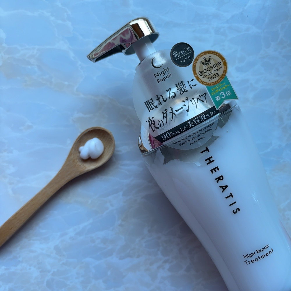 ナイトリペア シャンプー/ヘアトリートメント/THERATIS/シャンプー・コンディショナーを使ったクチコミ（3枚目）