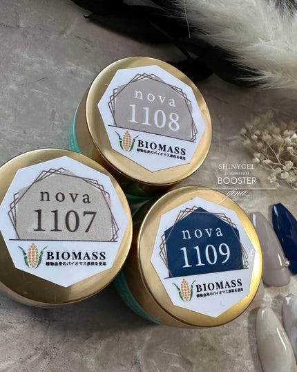 じーなღセルフネイル on LIPS 「SHINYGELさんの新色🤍グレージュ大好き民としてまたお気に..」(6枚目)