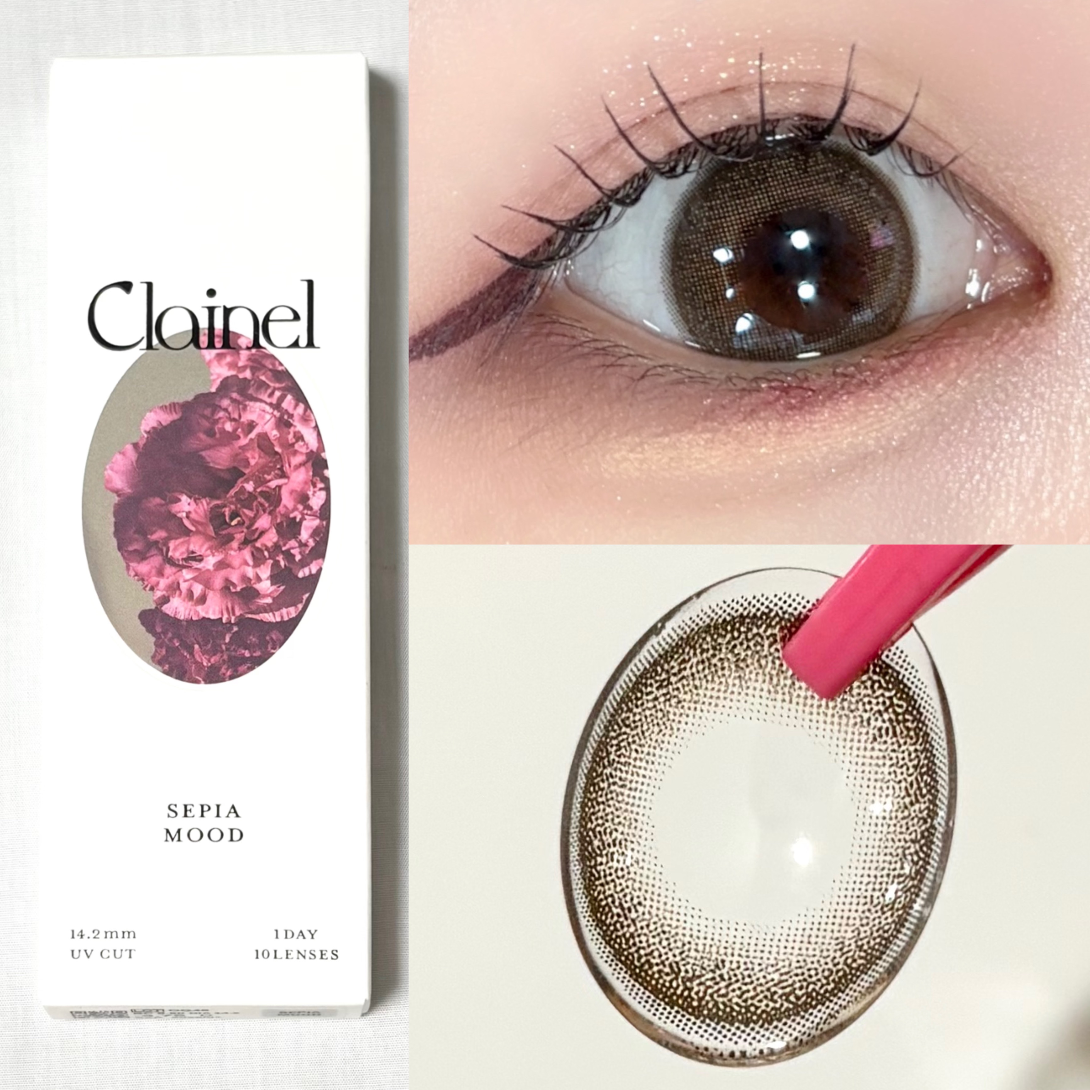 Clainel 1DAY/Clainel/ワンデー（１DAY）カラコンを使ったクチコミ（2枚目）