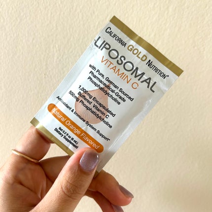 リポソーム ビタミンC/CALIFORNIA GOLD NUTRITION/健康サプリメントを使ったクチコミ(6枚目)