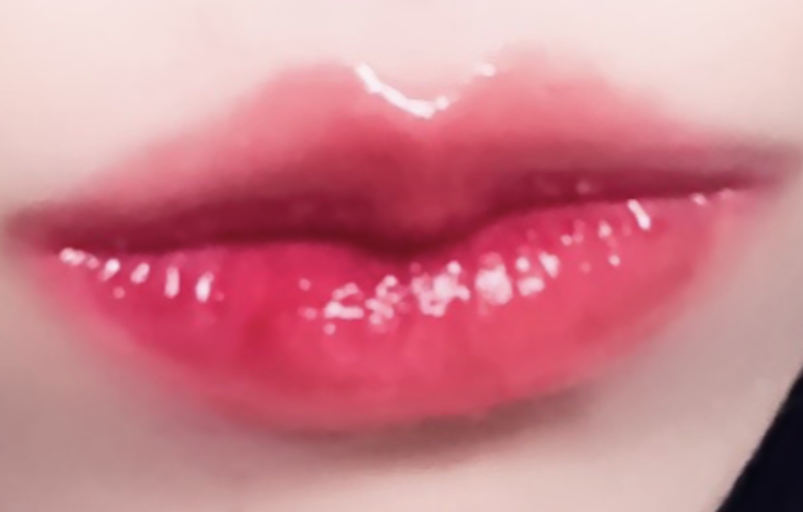 GLOWY TINT BALM/AOU/リップグロスを使ったクチコミ（2枚目）