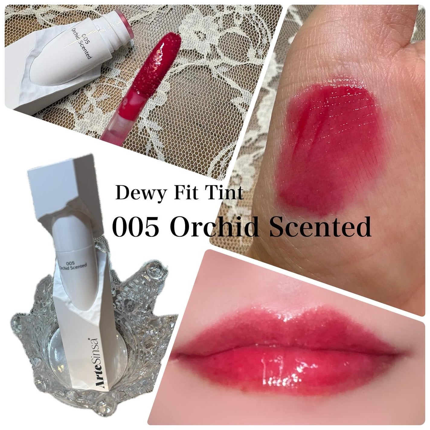 ビルダブルデューイフィットティント/ArteSinsa/リップティントを使ったクチコミ(4枚目)