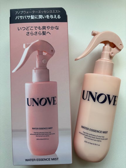 アノブ ウォーターエッセンスミスト/UNOVE/プレスタイリング・寝ぐせ直しを使ったクチコミ(1枚目)