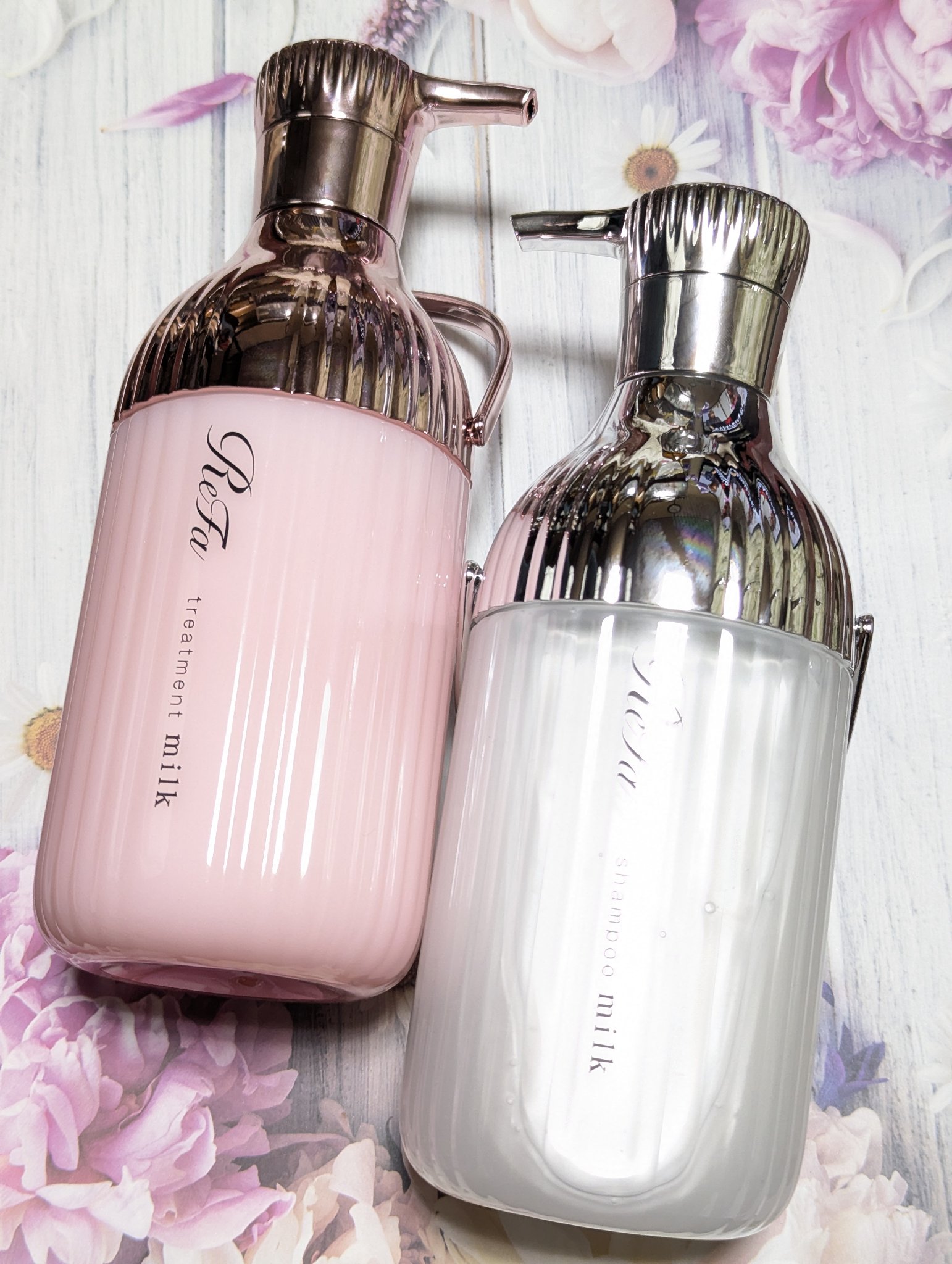 リファミルクプロテインシャンプー/トリートメント/ReFa/シャンプー・コンディショナーを使ったクチコミ（2枚目）