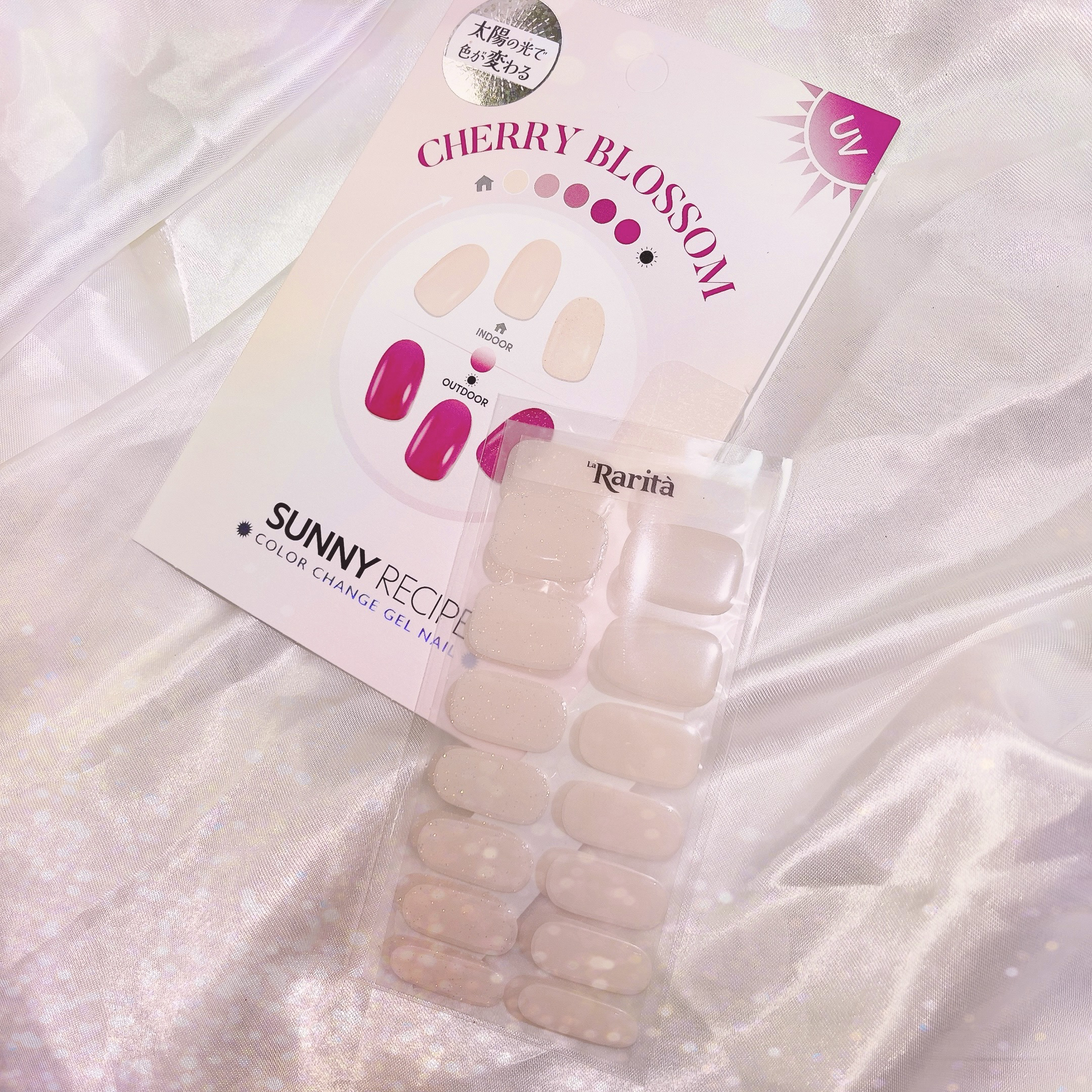 SUNNY RECIPE COLOR CHANGE GEL NAIL/SUNNY RECIPE/ネイルシールを使ったクチコミ（1枚目）