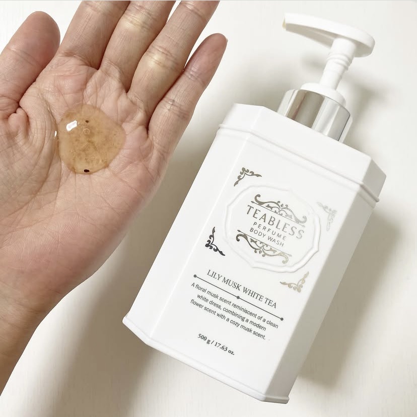 パフュームボディウォッシュ リリームスクホワイトティー/TEABLESS/ボディソープを使ったクチコミ（2枚目）