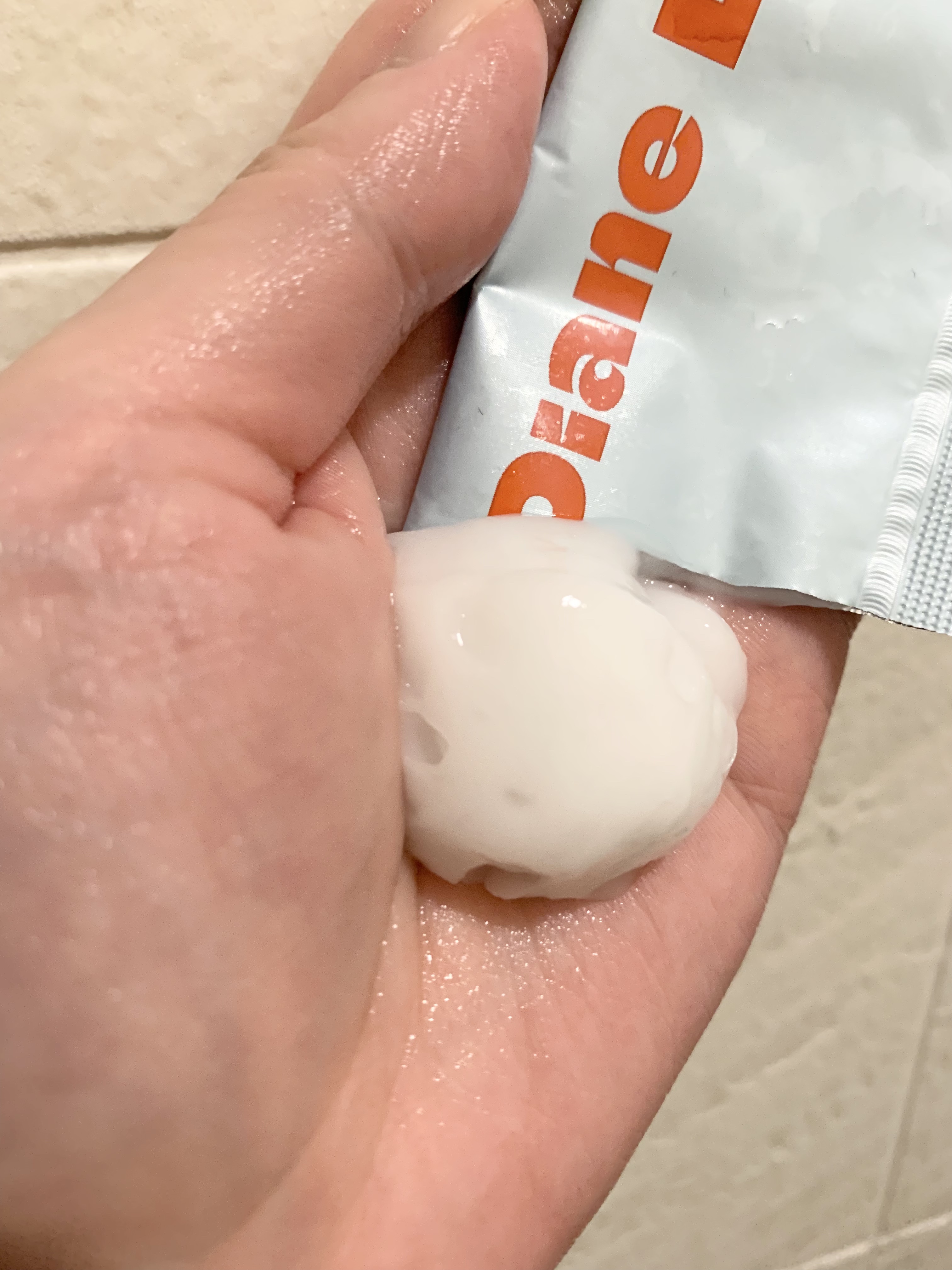 ロータス 水素トリートメント ティー＆シトラスの香り/ダイアン/洗い流すヘアトリートメントを使ったクチコミ（2枚目）