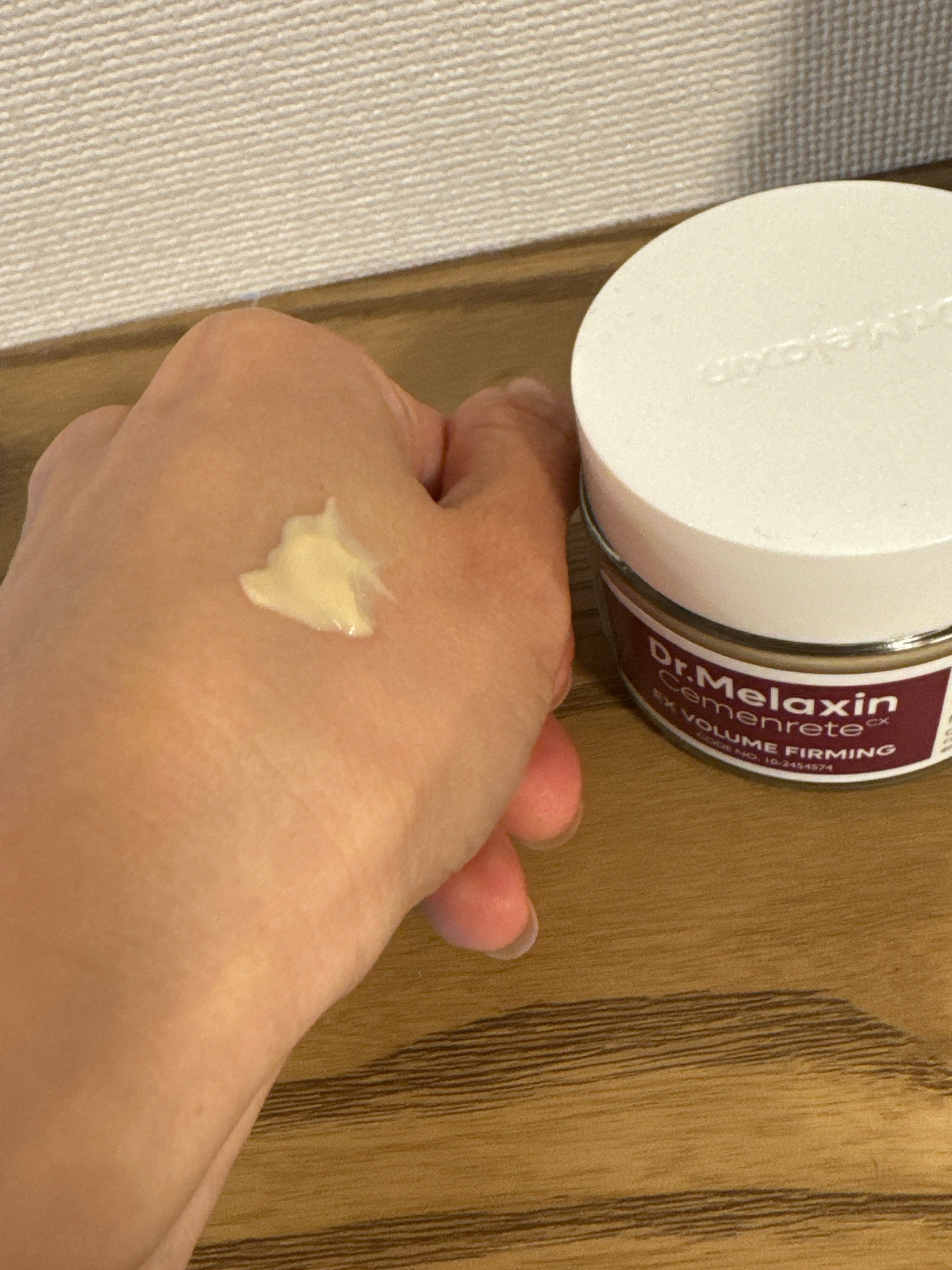 セメンリトカルシウムアンプル+セメンリトカルシウムクリーム/Dr.Melaxin/スキンケアキットを使ったクチコミ（3枚目）