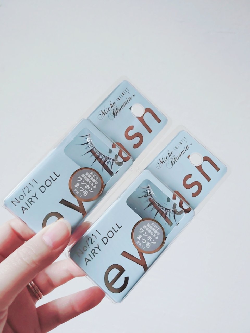 ミッシュブルーミン アイラッシュ インフィニティライン NO.211 エアリードール/ミッシュブルーミン/つけまつげを使ったクチコミ（1枚目）