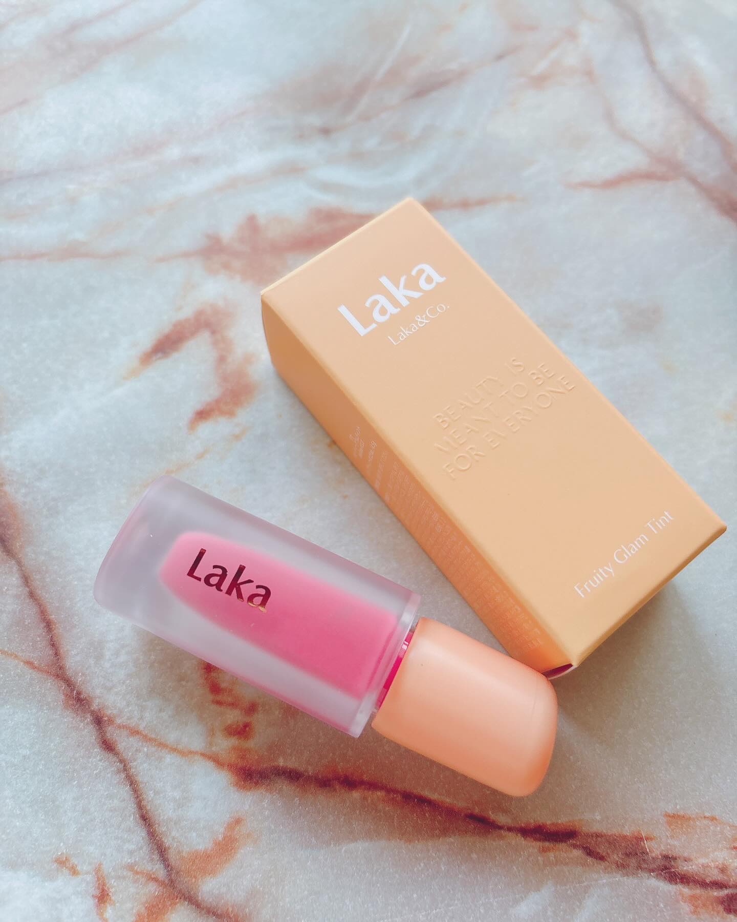 フルーティーグラムティント/Laka/リップティントを使ったクチコミ（2枚目）