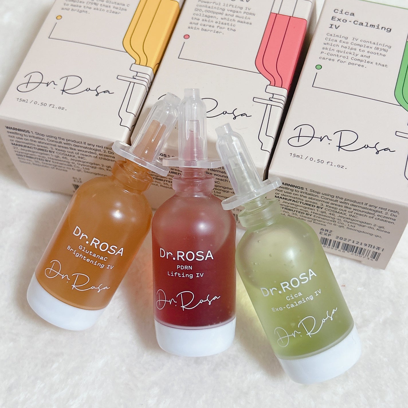 Dr.ROSA IV アンプル3種セット/Dr.ROSA/スキンケアキットを使ったクチコミ(5枚目)