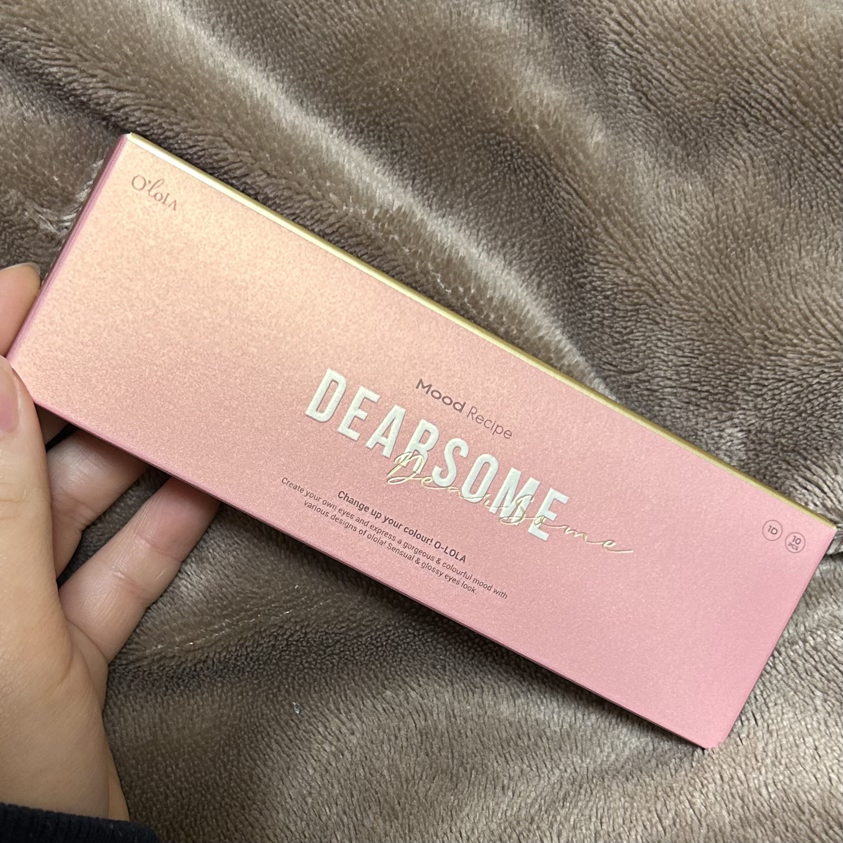 DEARSOME 1DAY/OLOLA/ワンデー（１DAY）カラコンを使ったクチコミ（1枚目）