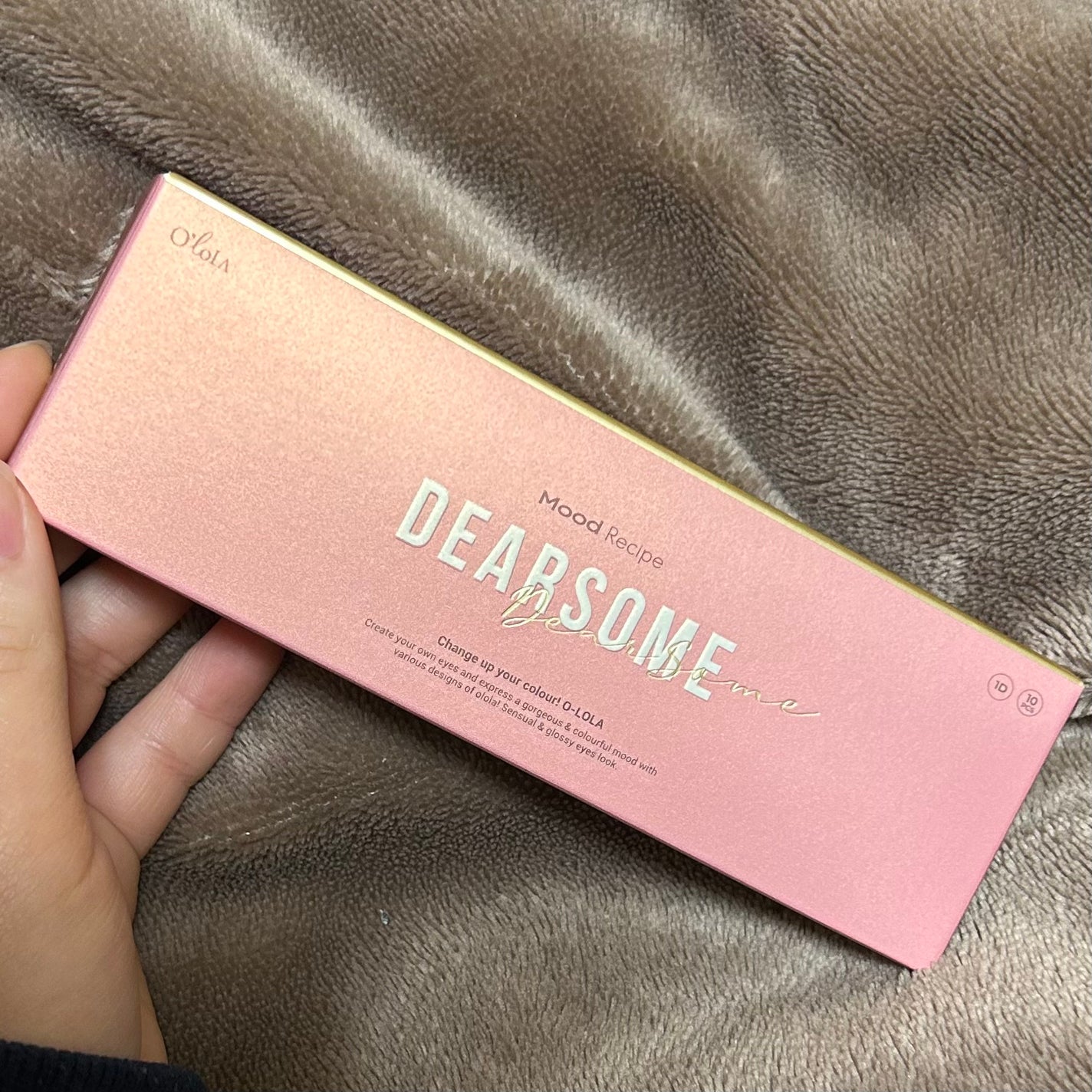 DEARSOME 1DAY/OLOLA/ワンデー(1DAY)カラコンを使ったクチコミ(1枚目)