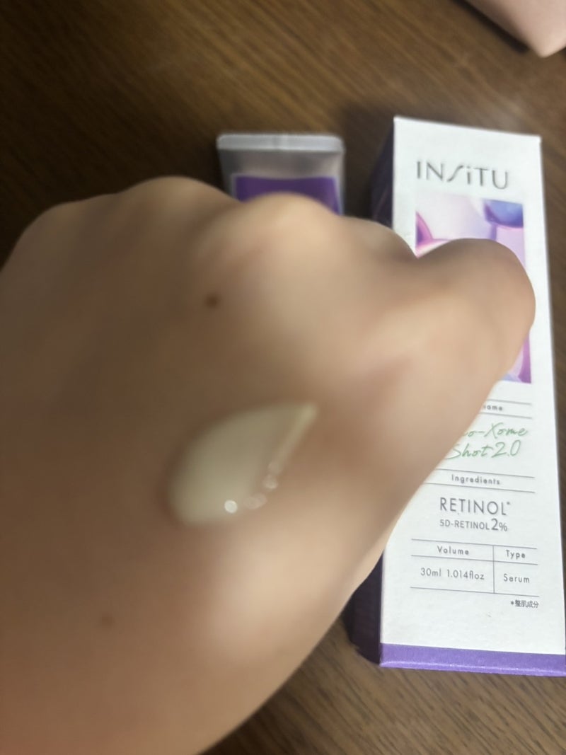 インシトゥ　レチノソームショット2.0［美容液］/INSiTU/美容液を使ったクチコミ（3枚目）