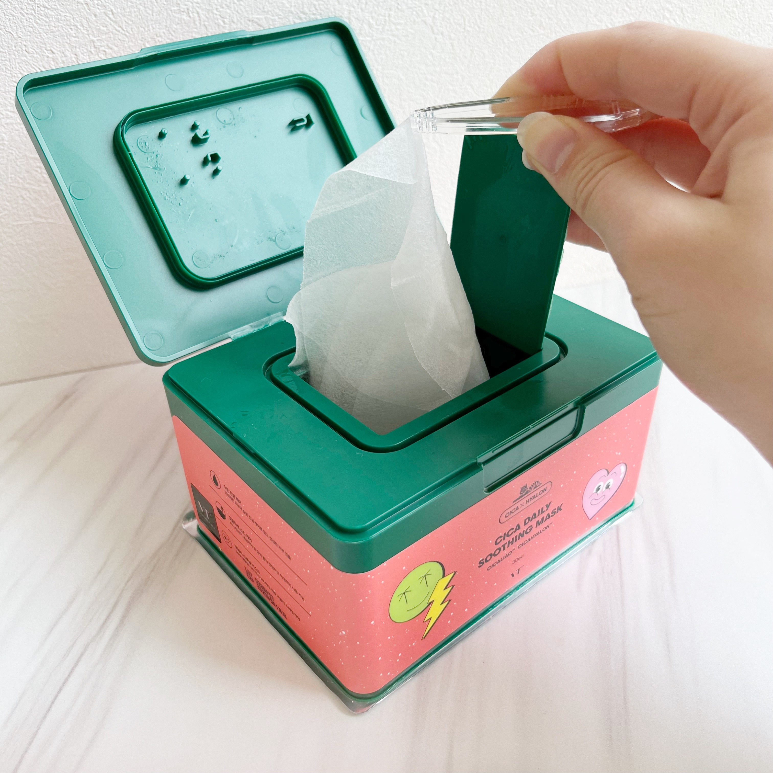 CICA デイリースージングマスク/VT/シートマスク・パックを使ったクチコミ（2枚目）