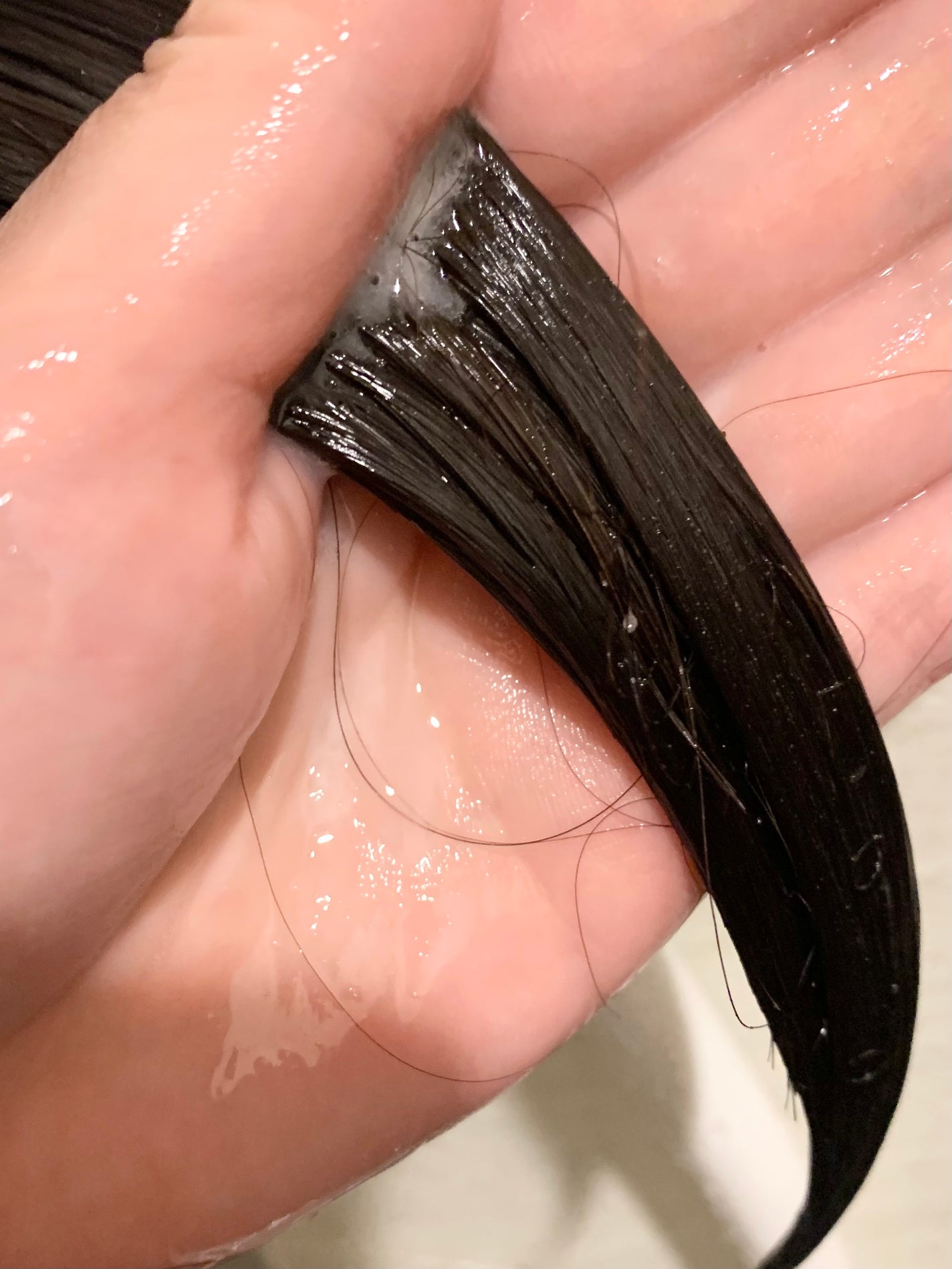 ロータス 水素トリートメント ティー&シトラスの香り/ダイアン/洗い流すヘアトリートメントを使ったクチコミ(3枚目)