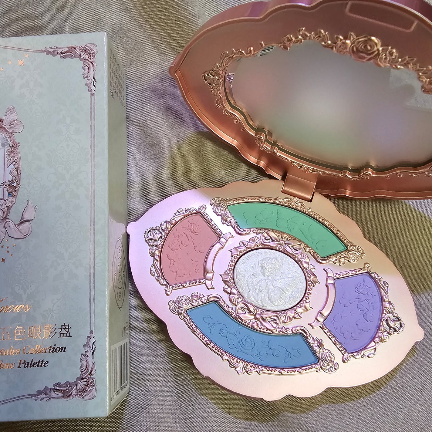 フラワーノーズスワンバレエシリーズ アイシャドウパレット/FlowerKnows/アイシャドウパレットを使ったクチコミ(6枚目)