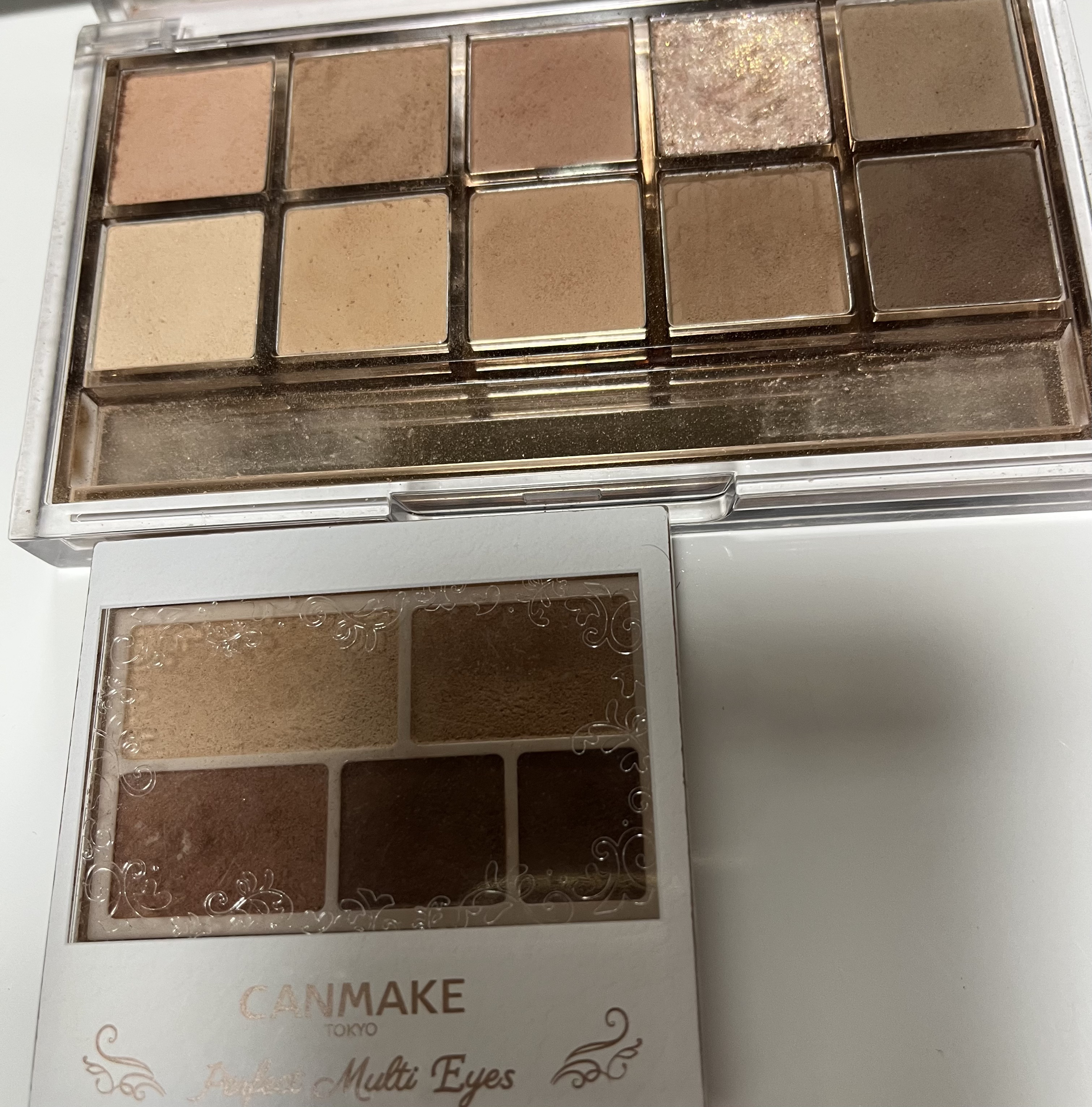 パーフェクトマルチアイズ/キャンメイク/アイシャドウパレットを使ったクチコミ（2枚目）