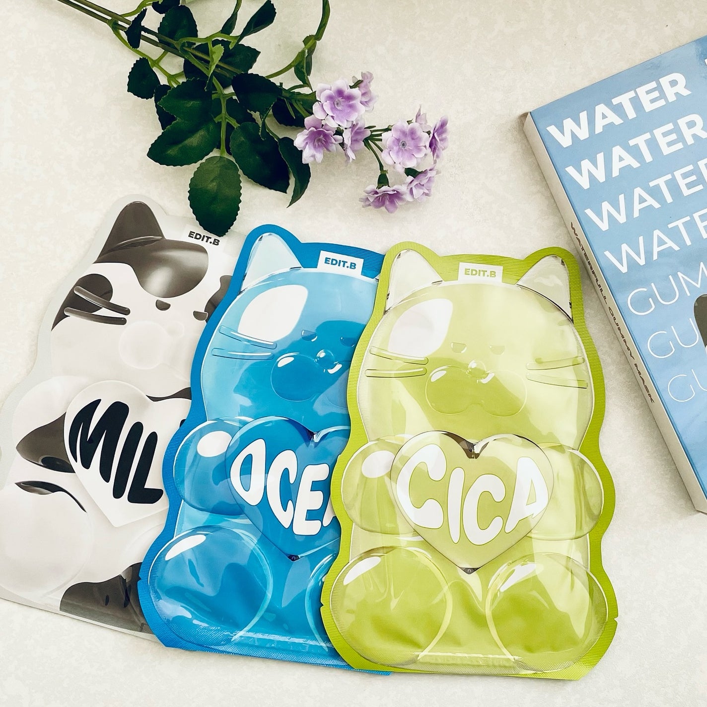 ウォータープルグミマスク/EDIT.B/シートマスク・パックを使ったクチコミ(2枚目)