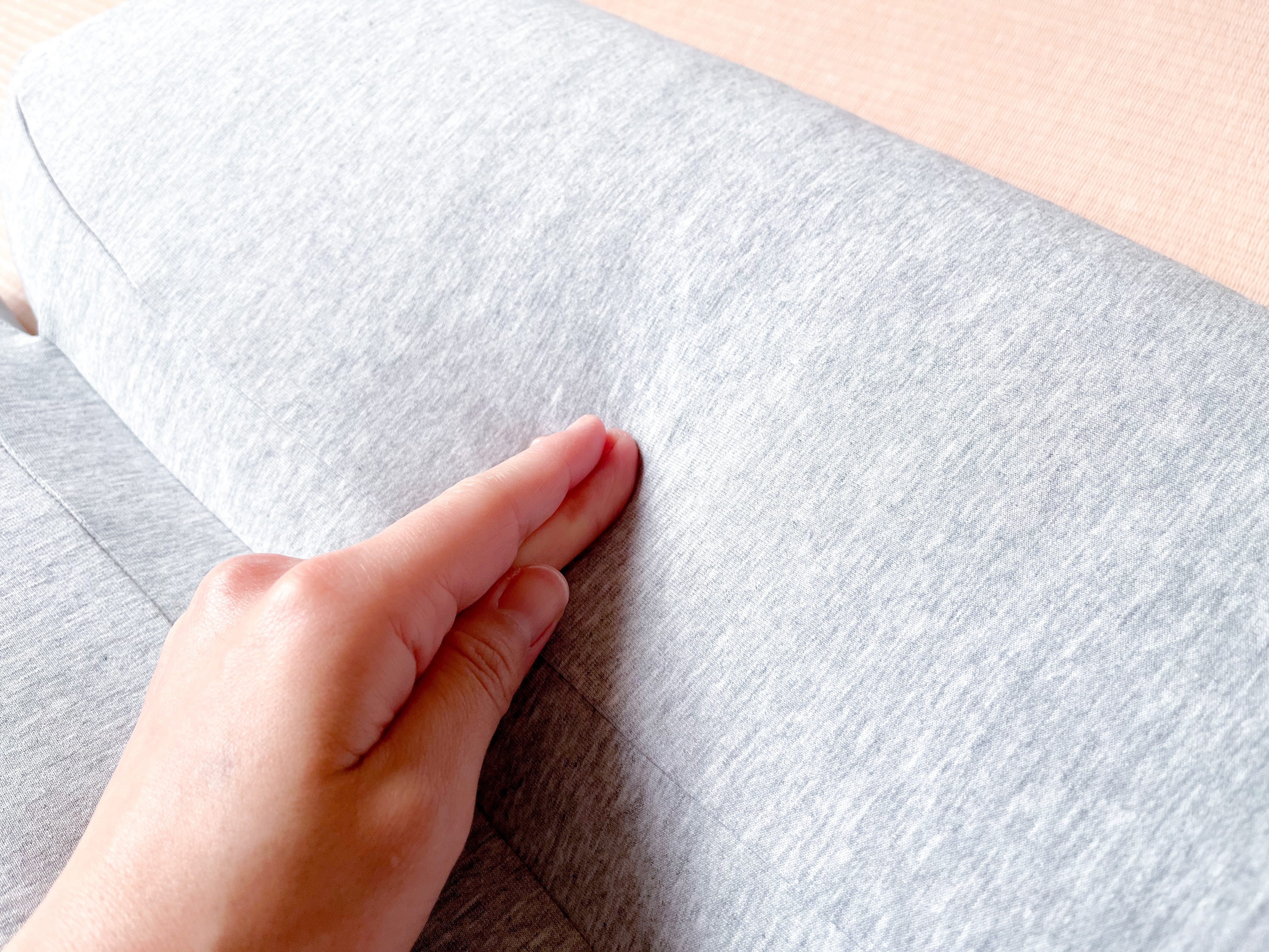 首と肩がホッとする枕PLUS/サバキューストア/ボディケア美容家電を使ったクチコミ（3枚目）