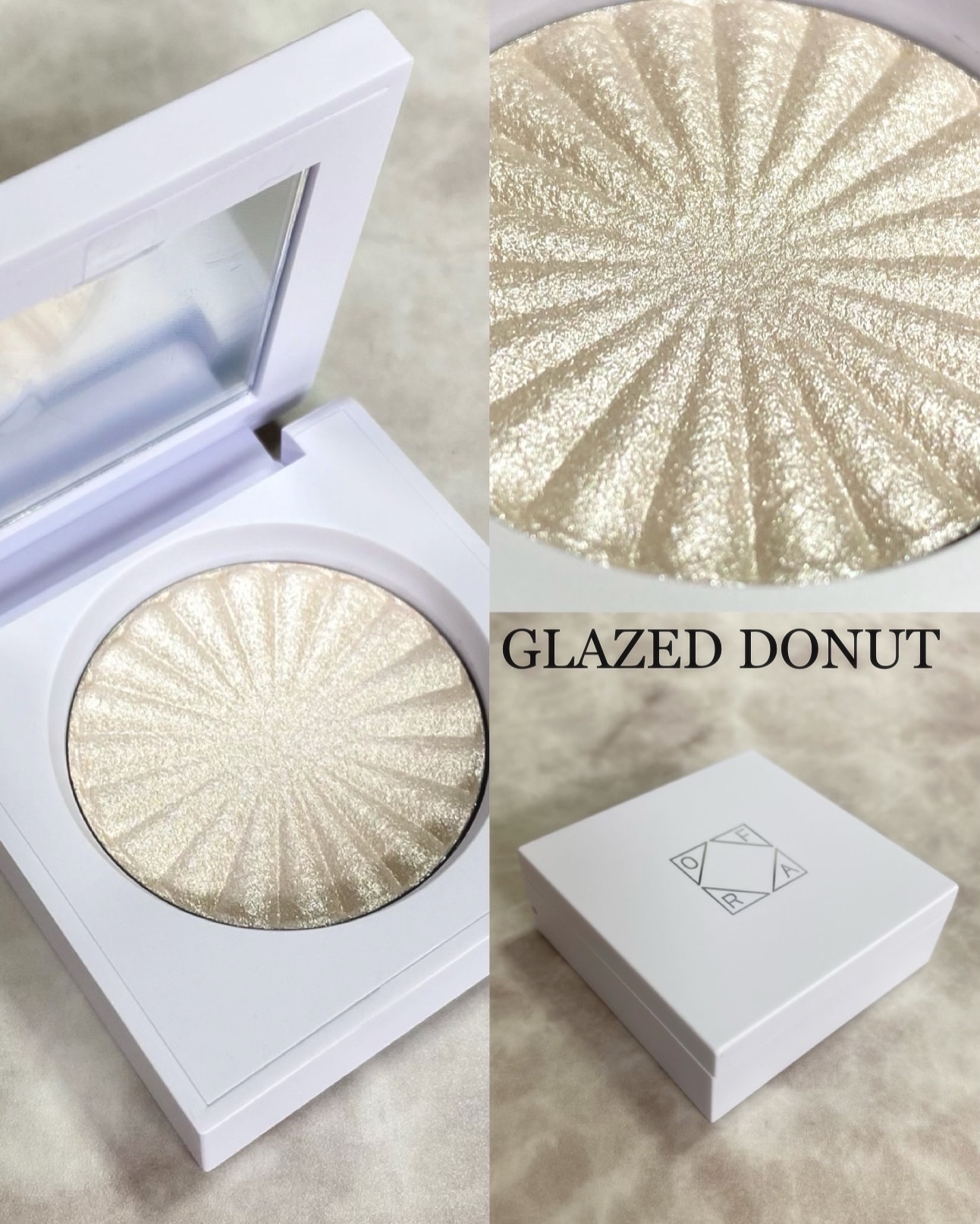 OFRA mini Highlighter/Ofra Cosmetics/パウダーハイライトを使ったクチコミ（2枚目）