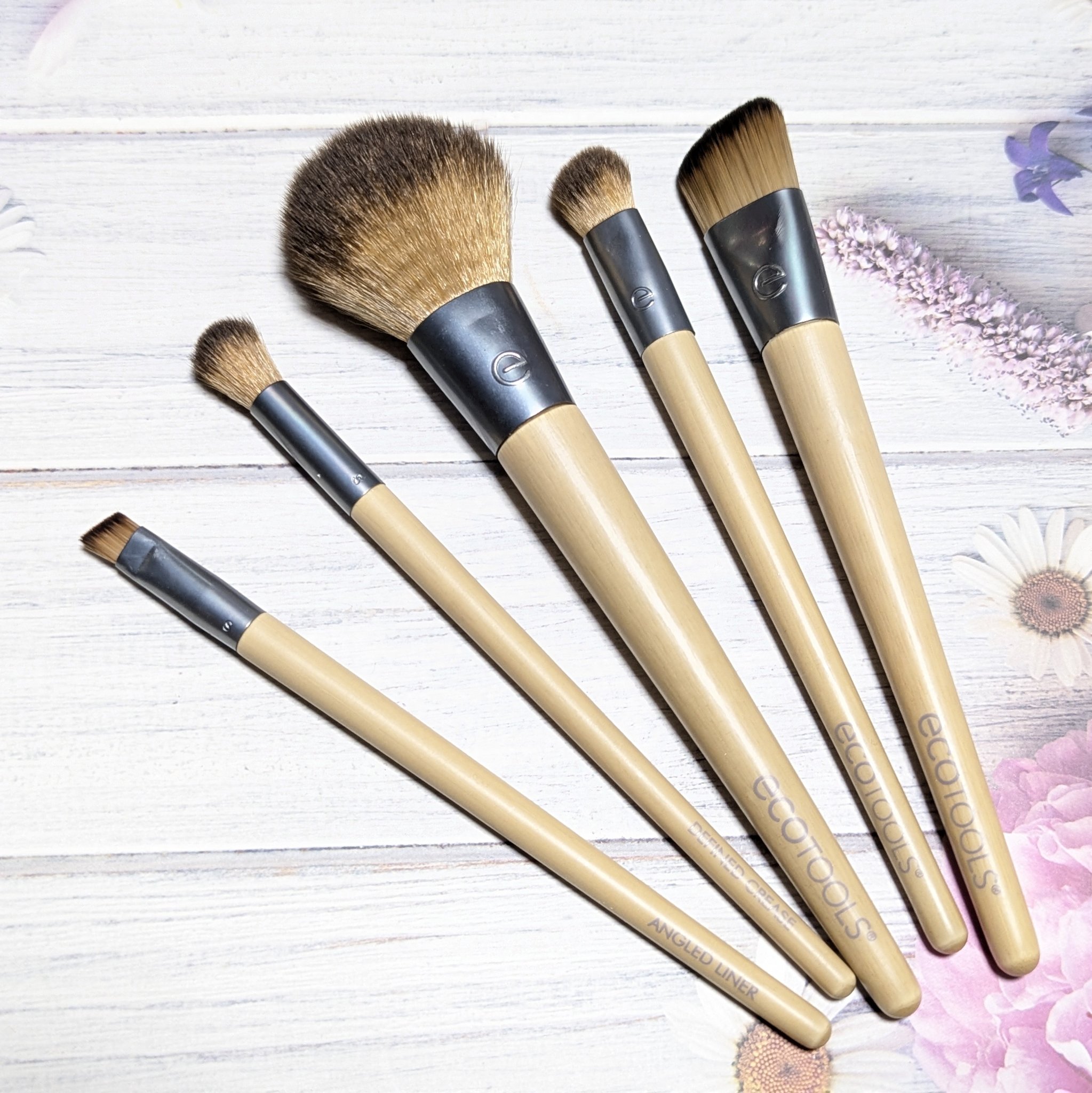 美しく1日を始めるブラシセット/EcoTools/メイクブラシを使ったクチコミ（3枚目）