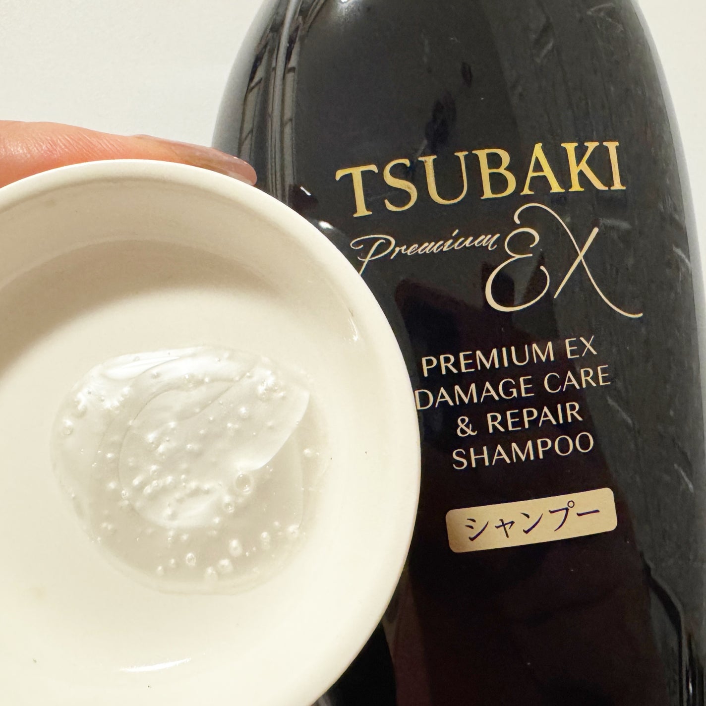 TSUBAKI プレミアムEX ダメージケア&リペア シャンプー/コンディショナートリートメント/TSUBAKI/シャンプー・コンディショナーを使ったクチコミ(2枚目)