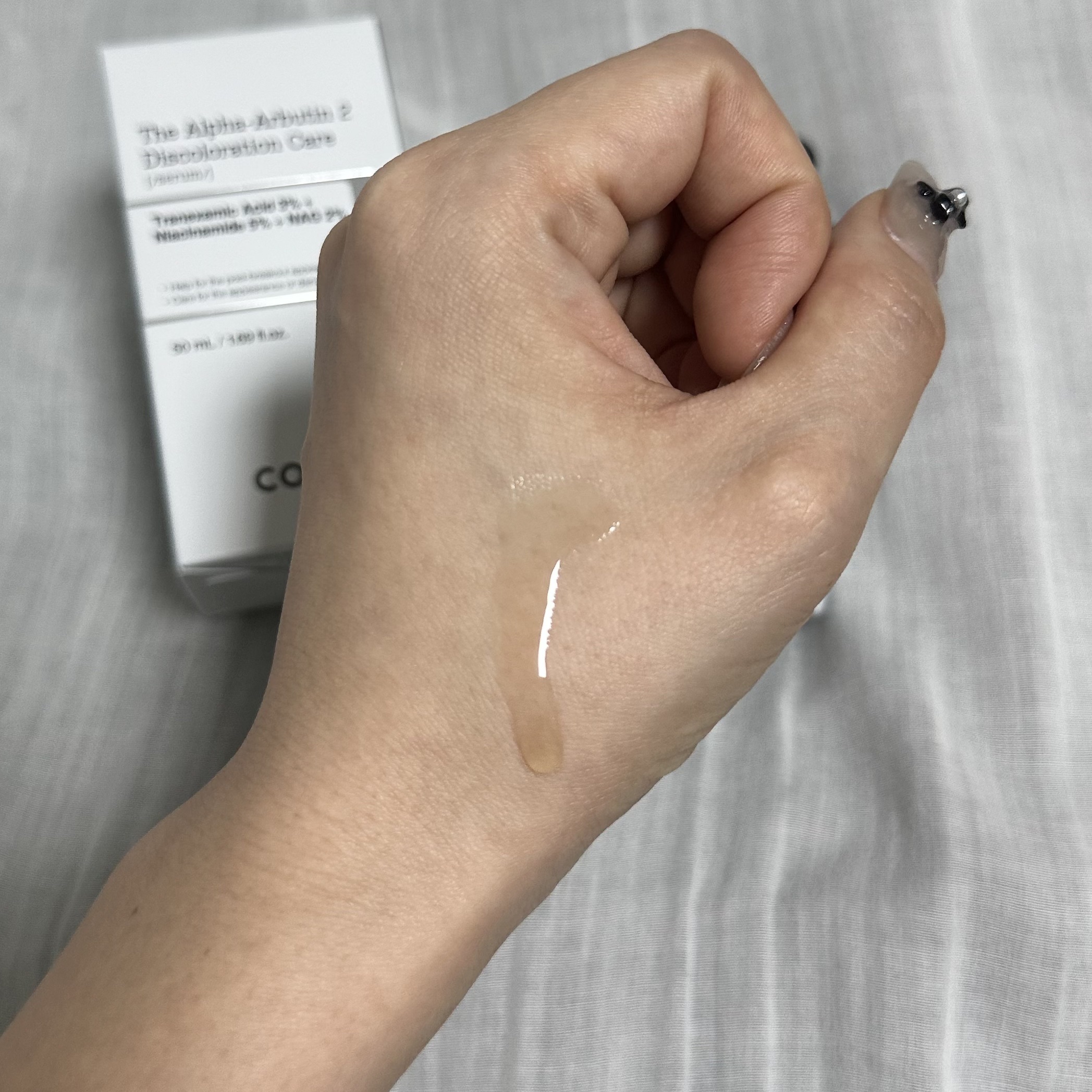 RXザ・アルファアルブチン2 ニキビ跡ケアセラム/COSRX/美容液を使ったクチコミ（2枚目）