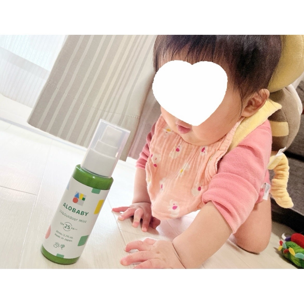 アロベビー UV&アウトドアミスト /ALOBABY/日焼け止めミスト・スプレーを使ったクチコミ(1枚目)