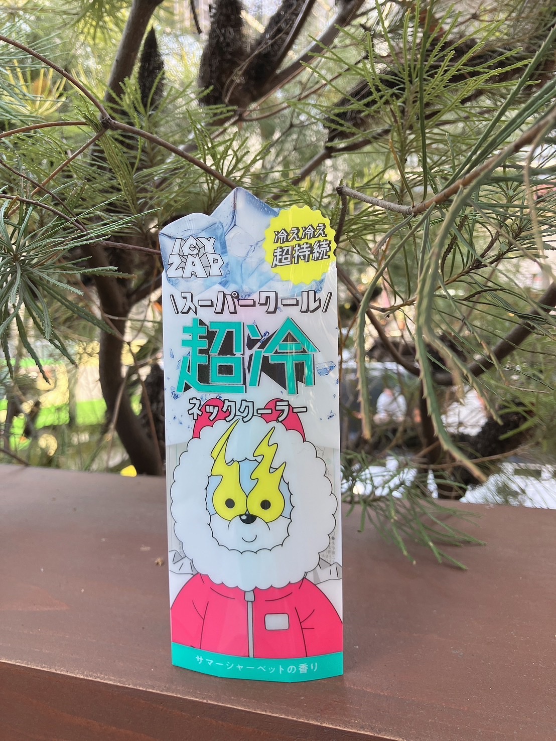 ネッククーラー サマーシャーベットの香り/ICY ZAP/デオドラント・制汗剤を使ったクチコミ（2枚目）