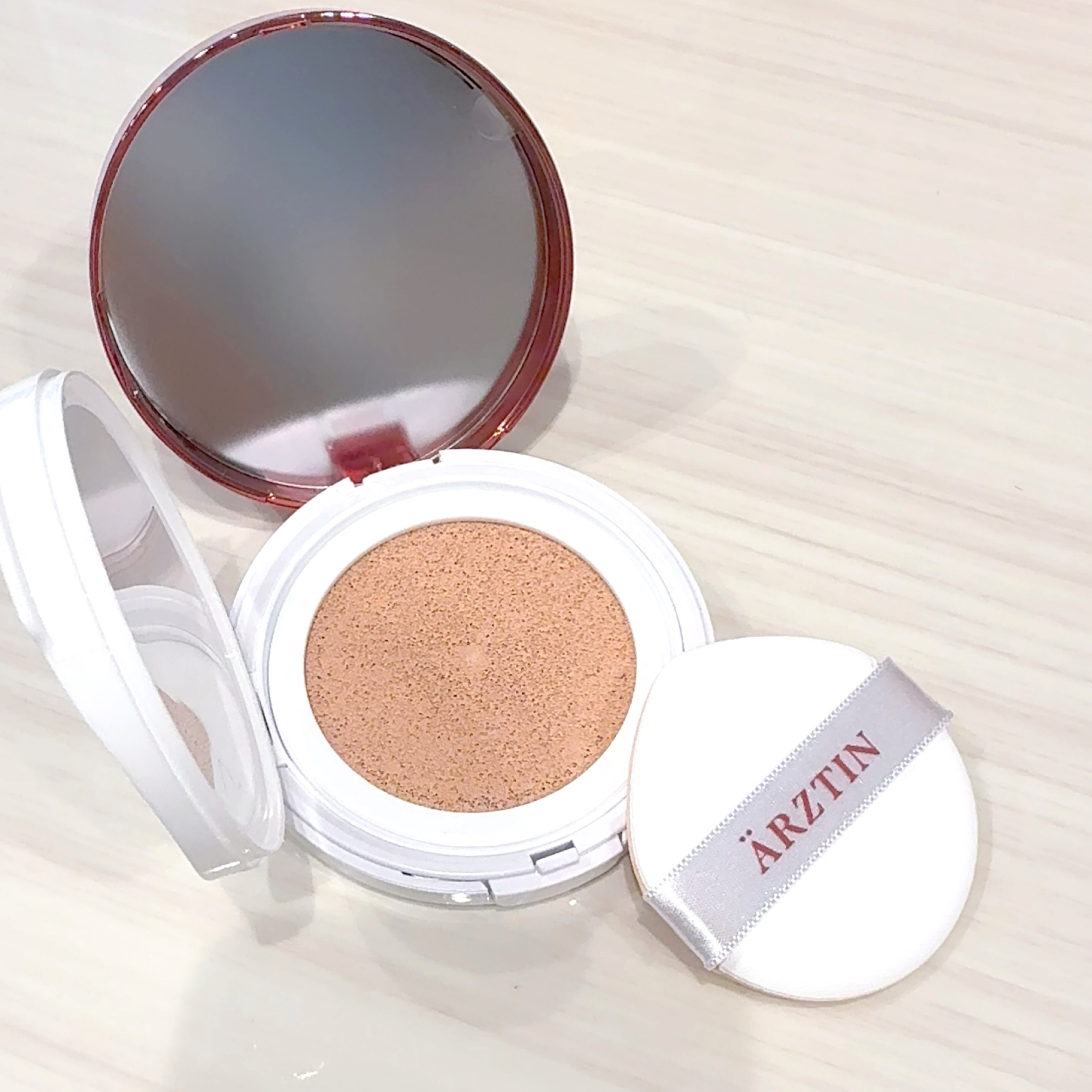 シルククッションRX/エルツティン/クッションファンデーションを使ったクチコミ（2枚目）