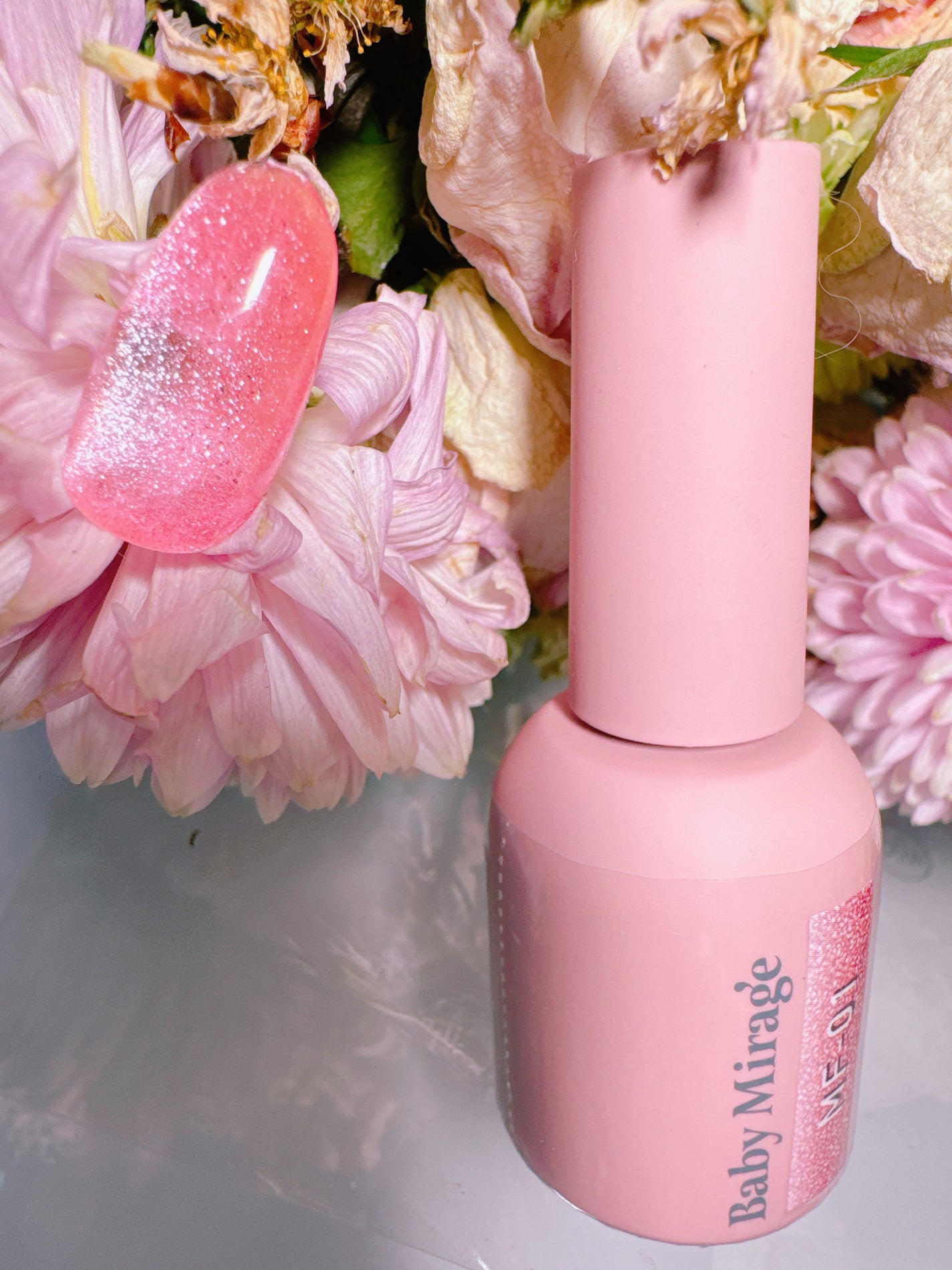 フラッシュマグネットジェル/Baby Mirage/ジェルネイルを使ったクチコミ(1枚目)