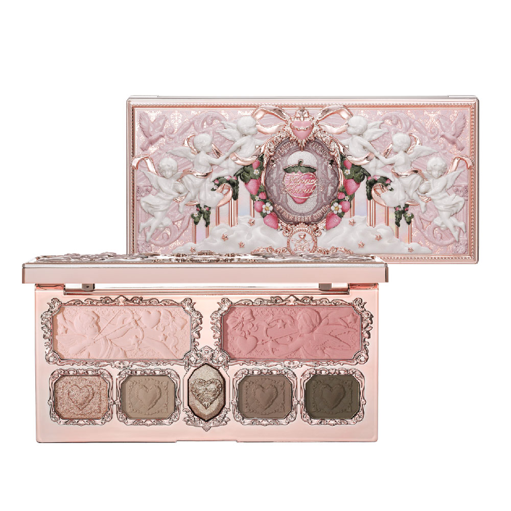 ストロベリーキューピッドコレクション メイクアップパレット 02 Strawberry Cassis（ストロベリーカシス）