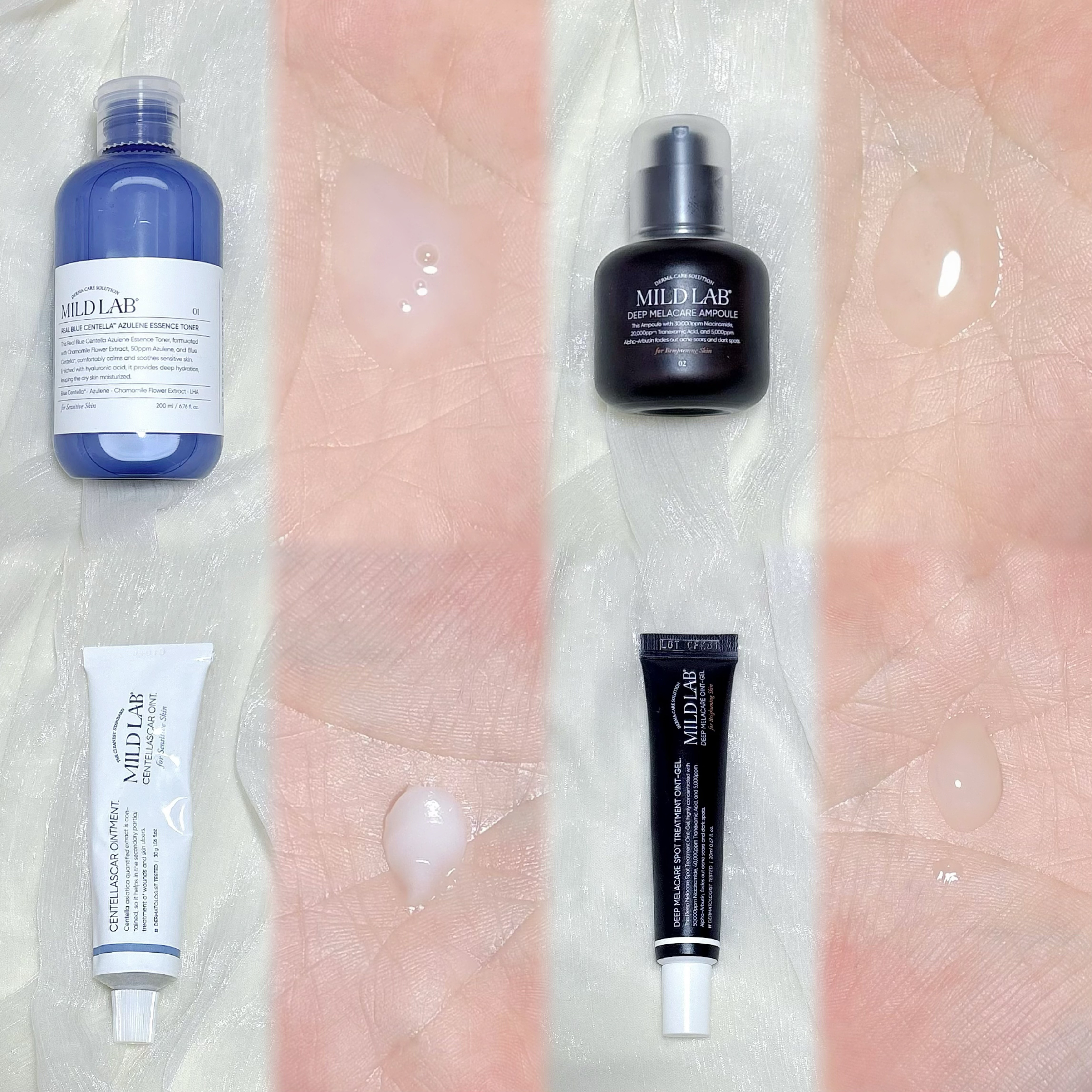 リアルブルーセンテラ アズレン エッセンス化粧水/Mildlab/化粧水を使ったクチコミ（2枚目）